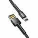кабель USB&rarr;Lightning Baseus Cafule Cable Special Edition 1 метр 2.4A Grey+Black (CALKLF-GG1) CALKLF-GG1 фото 2