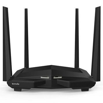 Роутер Tenda AC10 (AC1200 3xGE LAN, 1xGE WAN, 4x5dBi антенны) AC-10 фото
