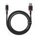кабель USB&rarr;iP Baseus Dura Series Fast Charging Data Cable 1 метр 2,4A Red+Black P10377801U01-01 фото 1