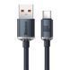 Кабель USB&rarr;Type C 2м BASEUS Crystal Shine Series 2 метра 5A 100W Black (CAJY000501) CAJY000501 фото 1