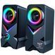 колонки ONIKUMA RGB Backlight L2 Black 2 x 5W, Bluetooth, USB, 3.5mm, LED подсветка L2 фото 3