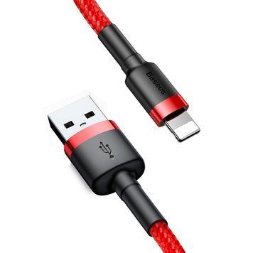 кабель USB&rarr;Lightning Baseus Cafule Cable 1 метр 2,4A Red (CALKLF-B09) CALKLF-B09 фото
