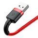 кабель USB&rarr;Lightning Baseus Cafule Cable 1 метр 2,4A Red (CALKLF-B09) CALKLF-B09 фото 2