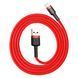 кабель USB&rarr;Lightning Baseus Cafule Cable 1 метр 2,4A Red (CALKLF-B09) CALKLF-B09 фото 4