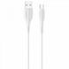 Кабель USB&rarr;Type C Usams US-SJ372 U38 1 метр White (SJ372USB02) SJ372USB02 фото 2