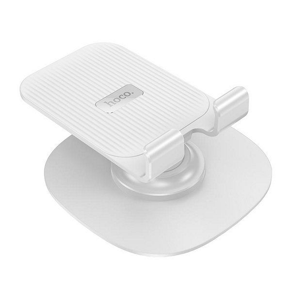 Тримач для мобільного HOCO HD6 Winner dual-axis rotating desktop stand "4.5-7" White 6942007602389 фото