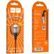 Кабель USB&rarr;Type C Hoco X38 Cool 1 метр 3A в оплетке Black 6931474710567 фото 2