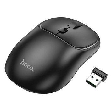 Мишь бездротова + Bluetooth HOCO GM25 Royal dual-mode business Dark Night Black 6942007608527 фото