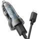 АЗП 2*USB Hoco Z47 Transparent Discovery 20W QC3.0 set(Micro) Black 6931474782236 фото 4