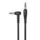 Кабель аудио AUX 1м BOROFONE BL10 угловой Black (BL10-1B) 6974443382167 фото 1