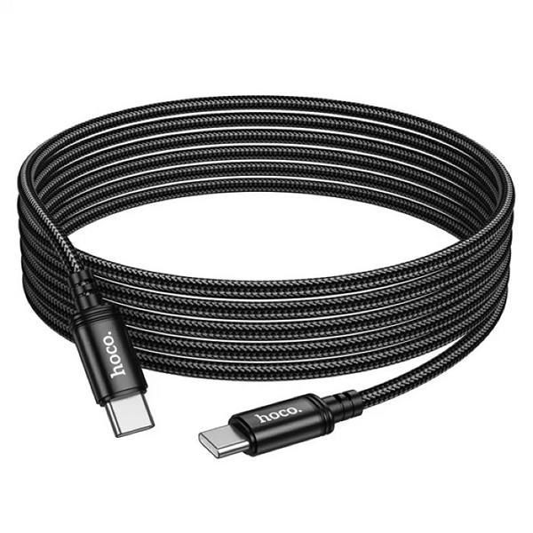 кабель Type-C to Type-C 3 метра HOCO X91 Radiance 60W Black 6931474788733 фото
