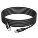 кабель Type-C to Type-C 3 метра HOCO X91 Radiance 60W Black 6931474788733 фото 2