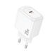 МЗП 1*Type-C 25W HOCO CS53A Surplus single port PD25W charger White 6942007631488 фото 1