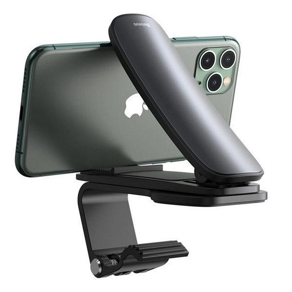 Автотримач BASEUS Big Mouth Pro Car Mount（Applicable to centre console）Black (SUDZ-A01) SUDZ-A01 фото