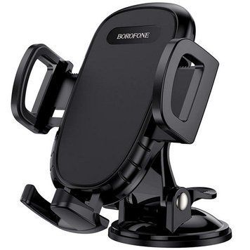 Автотримач BOROFONE механічний BH37 Black 6931474738486 фото