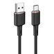 Кабель USB&rarr;Type C ACEFAST C2-04 1.2 метра 3А silicone zinc Black (AFC2-04B) 6974316280767 фото 1