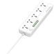 Мережевий фiльтр ProLogix PR-SC5614W) мідь 2.5 кВт, 5 розеток, 6 USB AUTO ID, 2 м, White PR-SC5614W фото 4