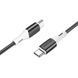 Кабель Type C&rarr;Type C BOROFONE BX79 silicone 60W 1 метр 3A Black 6974443384802 фото 1