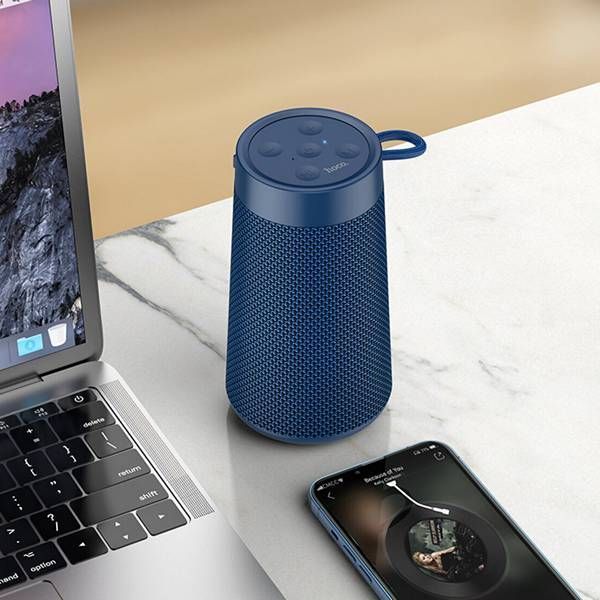 блютуз колонка Hoco HC13 Sports BT speaker Navy Blue 153&times;83&times;68мм 6931474769565 фото