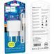 МЗП 1*USB 10.5 Watt Hoco CS11A Ocean + microUSB кабель, White (HCS11AMW) 6942007603591 фото 3