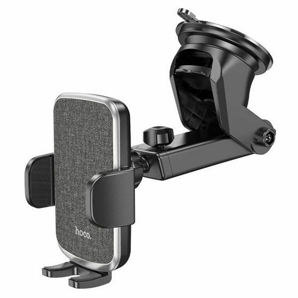 Автотримач HOCO механічний CA95 Polaris push-type telescopic Black 6931474758514 фото