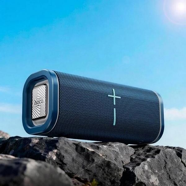 блютуз колонка Hoco HC51 Soul sports |10W*2, IPX4, BT, TWS, AUX, FM, TF, USB| Blue 6942007680615 фото