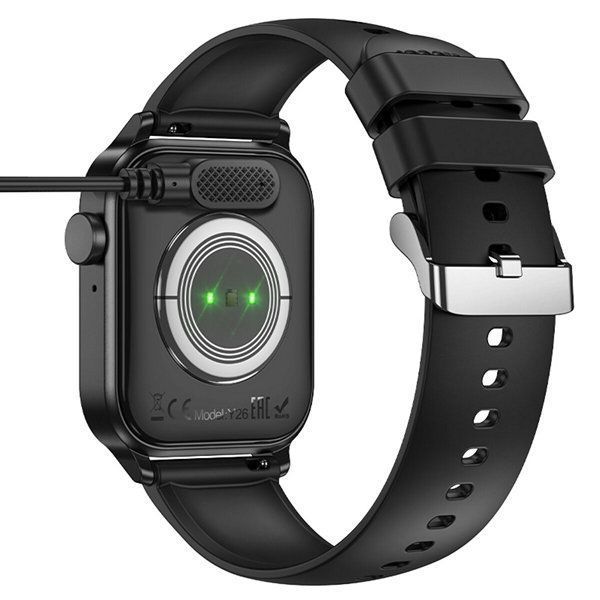 USB кабель для зарядки Smart Watch Hoco Y26/Y27 Black 6942007645454 фото