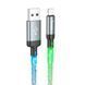 кабель USB&rarr;Lightning Hoco U112 Shine 1 метр 2.4A Gray 6931474788801 фото 1