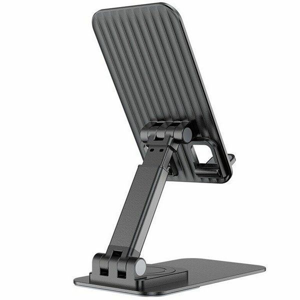 Тримач для мобільного HOCO PH50 Ivey folding rotatable desktop holder Black 6931474782861 фото