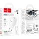 МЗП 1*Type-C + 1*USB 30 Watt HOCO C149A Charm PD30W+QC3.0 charger set (C to C)(EU) White 6942007630351 фото 3