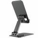 Тримач для мобільного HOCO PH50 Ivey folding rotatable desktop holder Black 6931474782861 фото 3
