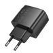 МЗП 1*Type-C + 1*USB 30 Watt Hoco CS61A Bright PD/QC Black 6942007638425 фото 2