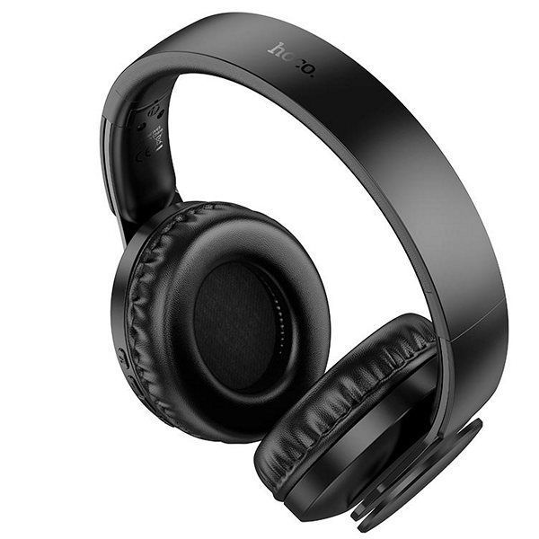 Bluetooth навушники HOCO W45 Enjoy |BT5.3/AUX, 46h| Black 6942007601191 фото