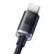 Кабель USB&rarr;Type C BASEUS Crystal Shine Series 100W 1.2 метрa 5A Black CAJY000401 фото 2