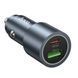 АЗП 1*Type-C+1*USB HOCO Z60 Bloom 48W PD30W+QC3.0 Metal Gray 6942007642095 фото 1