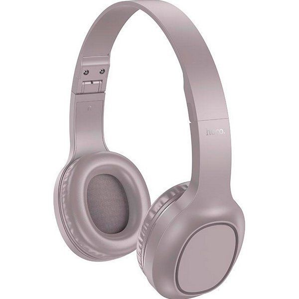 Bluetooth навушники HOCO W46 Charm |BT5.3/AUX, 20h, Type-C| Brown 6942007601726 фото