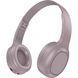 Bluetooth навушники HOCO W46 Charm |BT5.3/AUX, 20h, Type-C| Brown 6942007601726 фото 1