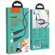 Кабель usb AM-microUSB Hoco X58 Airy silicone 1 метр 2.4A силиконовый Black 6931474744524 фото 2
