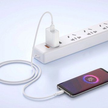 Кабель usb AM-microUSB WIWU Wi-C086 Stellar silicone 1 метр 3A White 6977703659375 фото