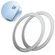 Пластина BASEUS Halo Series Magnetic Metal Ring для магнітного тримача（2pcs/pack）Silver PCCH000012 фото 1