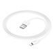 кабель USB&rarr;Lightning Hoco X87 Magic Silicone 1 метр 2.4A силиконовый White 6931474783202 фото 2