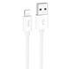 кабель USB&rarr;Lightning Hoco X87 Magic Silicone 1 метр 2.4A силиконовый White 6931474783202 фото 1